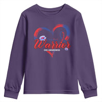 I'm A Heart Warrior Youth Sweatshirt Congenital Heart Disease CHD Awareness