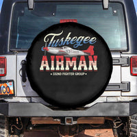 Tuskegee Airman Spare Tire Cover 332ND Fighter Group Airplane