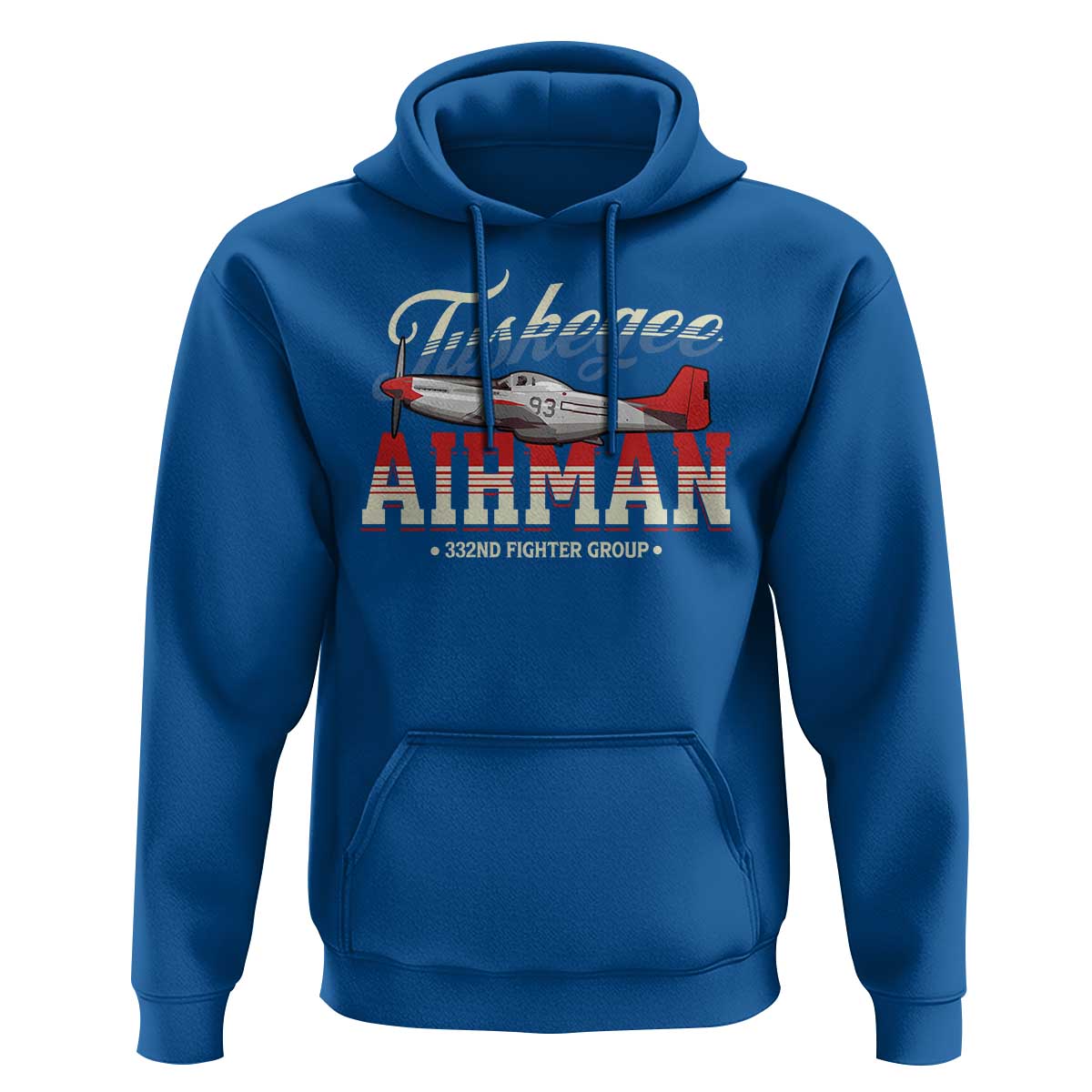 Tuskegee Airman Hoodie 332ND Fighter Group Airplane