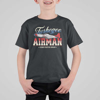 Tuskegee Airman T Shirt For Kid 332ND Fighter Group Airplane