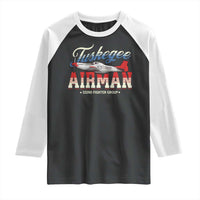 Tuskegee Airman Raglan Shirt 332ND Fighter Group Airplane