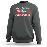 Tuskegee Airman Sweatshirt 332ND Fighter Group Airplane