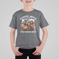 Tuskegee Airman T Shirt For Kid 332ND Fighter Group Black History Month