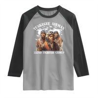 Tuskegee Airman Raglan Shirt 332ND Fighter Group Black History Month
