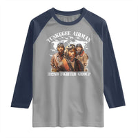 Tuskegee Airman Raglan Shirt 332ND Fighter Group Black History Month