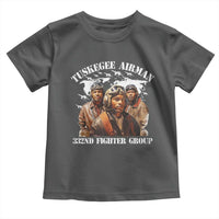Tuskegee Airman Toddler T Shirt 332ND Fighter Group Black History Month