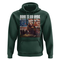 Funny George Washington Hoodie Booze Cruise Political Party Vintage American Flag