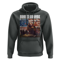 Funny George Washington Hoodie Booze Cruise Political Party Vintage American Flag