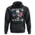 Funny George Washington Hoodie Handsome No I'm George-ous 4th Of July American Flag
