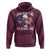Funny George Washington Hoodie Handsome No I'm George-ous 4th Of July American Flag