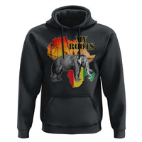 Africa Roots Hoodie My Roots Africa Map Black History Elephant