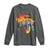 Africa Roots Long Sleeve Shirt My Roots Africa Map Black History Elephant