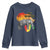 Africa Roots Youth Sweatshirt My Roots Africa Map Black History Elephant