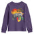 Africa Roots Youth Sweatshirt My Roots Africa Map Black History Elephant