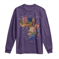 African Culture Black Fabrics Long Sleeve Shirt African American Heritage