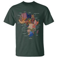 African Culture Black Fabrics T Shirt African American Heritage