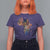 African Culture Black Fabrics T Shirt For Women African American Heritage