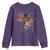 African Culture Black Fabrics Youth Sweatshirt African American Heritage