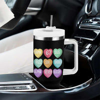Funny Valentines Day 67 Meme Six Seven Sigma Rizz Heart Kids Tumbler With Handle