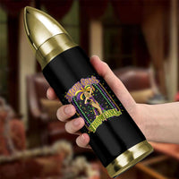 Funny Mardi Gras Throw Girl Bullet Tumbler New Orleans Carnival Beads