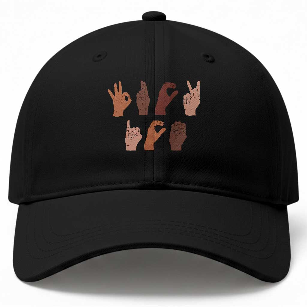 Funny Fuck Hand Sign Language Anti Deportation Baseball Cap Chinga La Migra