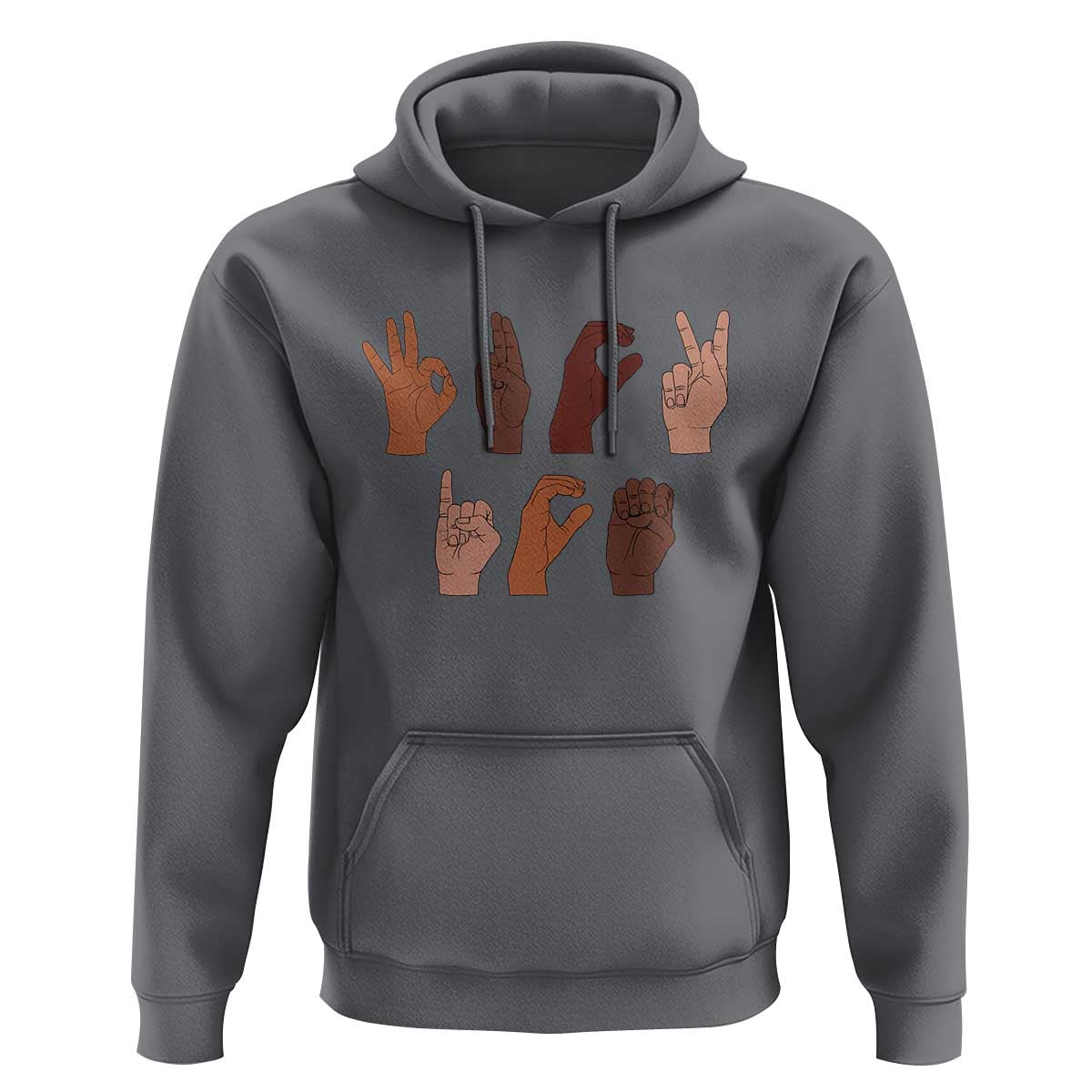 Funny Fuck Hand Sign Language Anti Deportation Hoodie Chinga La Migra