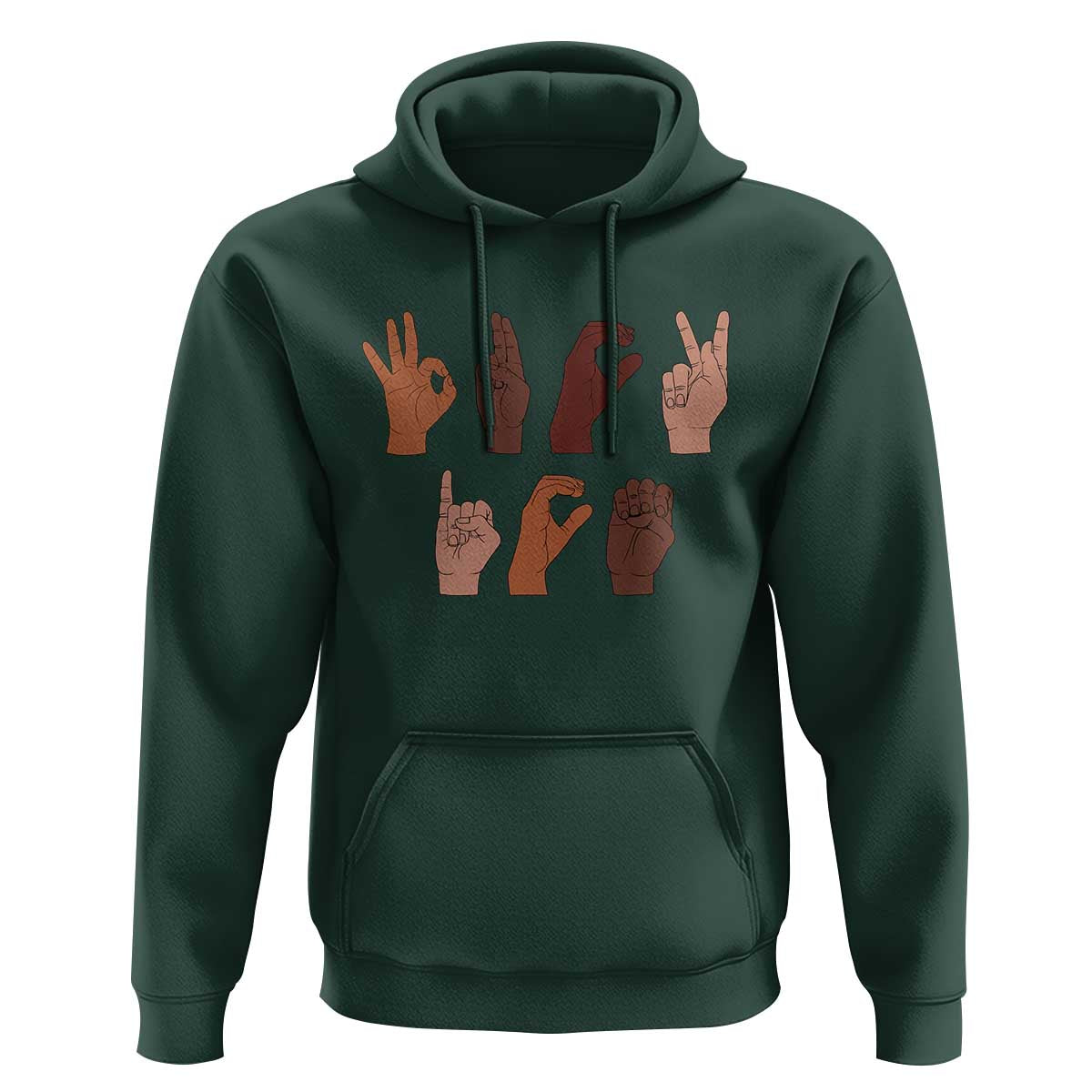 Funny Fuck Hand Sign Language Anti Deportation Hoodie Chinga La Migra