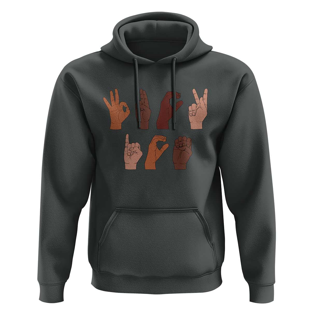 Funny Fuck Hand Sign Language Anti Deportation Hoodie Chinga La Migra