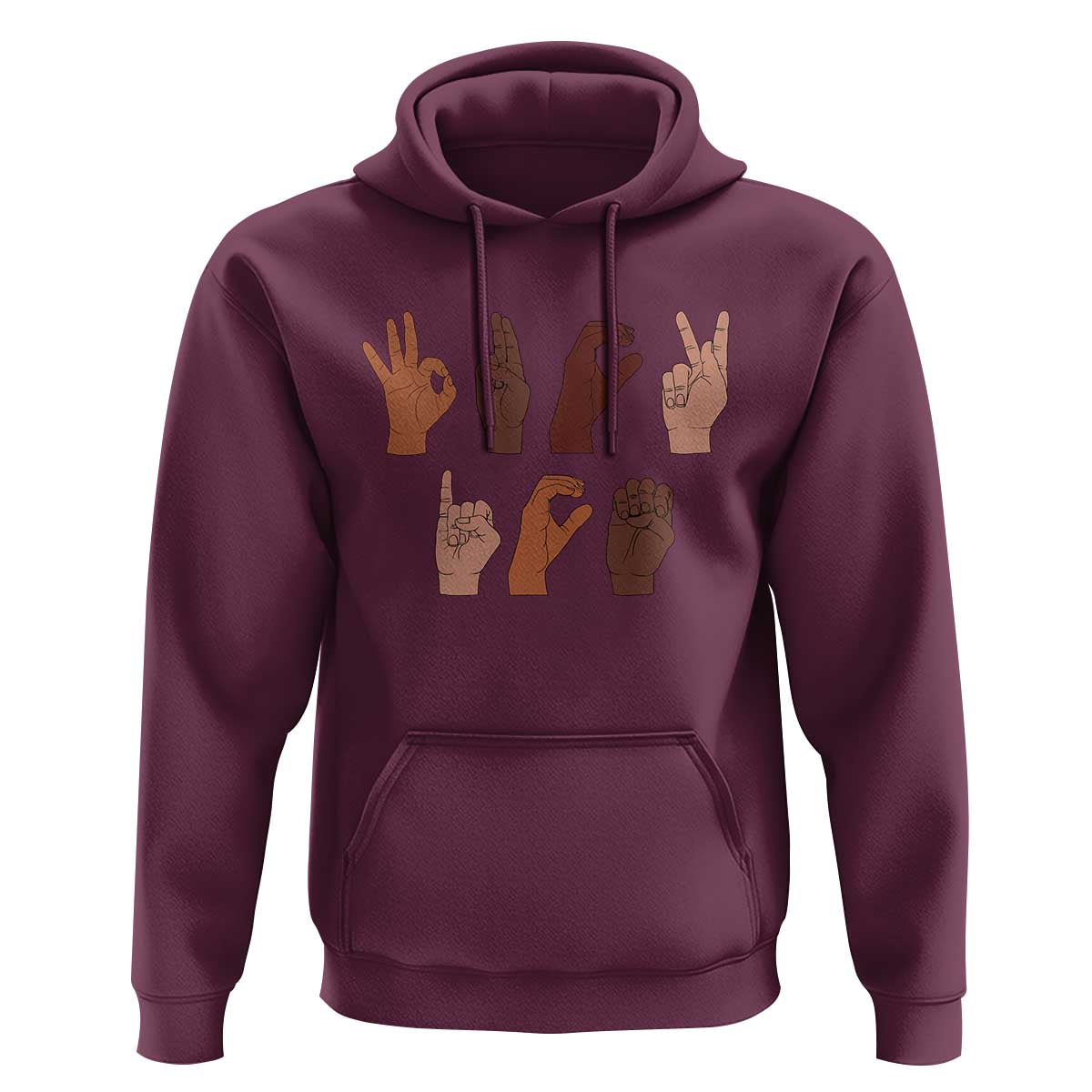 Funny Fuck Hand Sign Language Anti Deportation Hoodie Chinga La Migra