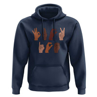 Funny Fuck Hand Sign Language Anti Deportation Hoodie Chinga La Migra