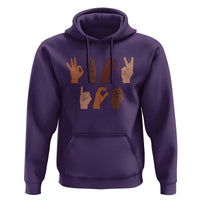 Funny Fuck Hand Sign Language Anti Deportation Hoodie Chinga La Migra