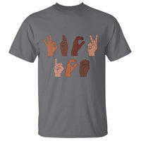 Funny Fuck Hand Sign Language Anti Deportation T Shirt Chinga La Migra