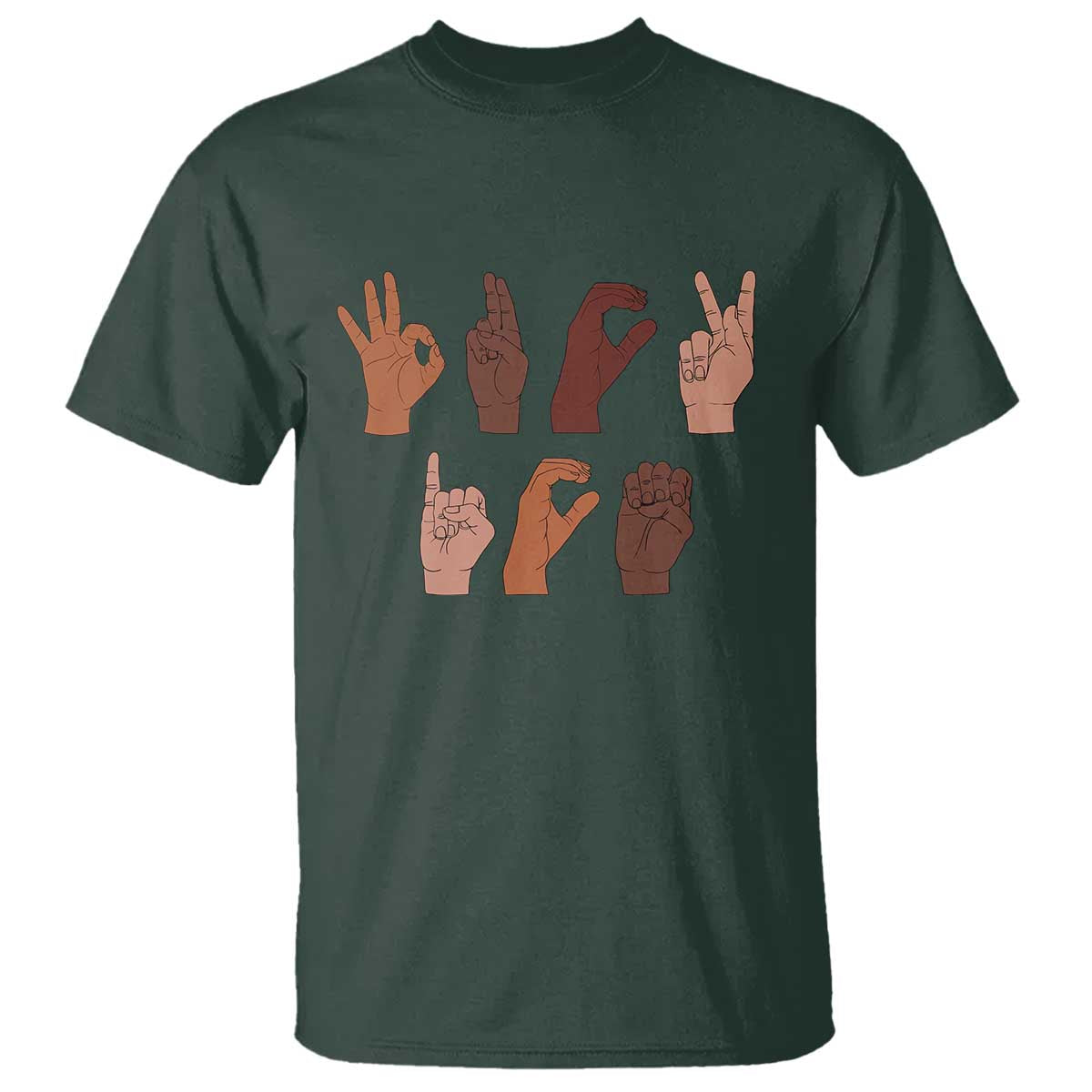 Funny Fuck Hand Sign Language Anti Deportation T Shirt Chinga La Migra