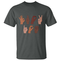 Funny Fuck Hand Sign Language Anti Deportation T Shirt Chinga La Migra