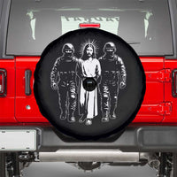 Jesus Arrested Parody Spare Tire Cover Funny Immigrant Rights Political Protest