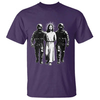 Jesus Arrested Parody T Shirt Funny Immigrant Rights Political Protest