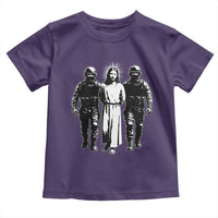 Jesus Arrested Parody Toddler T Shirt Funny Immigrant Rights Political Protest