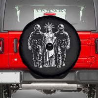 Statue Of Liberty Arrested Spare Tire Cover Funny Immigrant Rights Political Protest