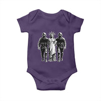 Statue Of Liberty Arrested Baby Onesie Funny Immigrant Rights Political Protest