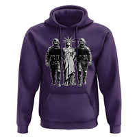 Statue Of Liberty Arrested Hoodie Funny Immigrant Rights Political Protest