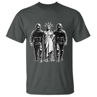 Statue Of Liberty Arrested T Shirt Funny Immigrant Rights Political Protest
