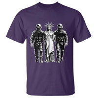 Statue Of Liberty Arrested T Shirt Funny Immigrant Rights Political Protest