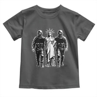 Statue Of Liberty Arrested Toddler T Shirt Funny Immigrant Rights Political Protest