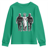 Statue Of Liberty Arrested Youth Sweatshirt Funny Immigrant Rights Political Protest
