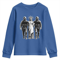 Statue Of Liberty Arrested Youth Sweatshirt Funny Immigrant Rights Political Protest