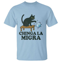 Chinga La Migra T Shirt Funny Immigration Rights Cat Political