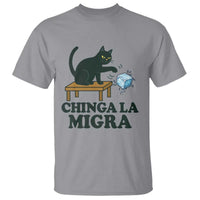 Chinga La Migra T Shirt Funny Immigration Rights Cat Political