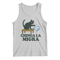 Chinga La Migra Tank Top Funny Immigration Rights Cat Political
