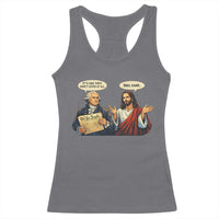 Funny Its Like They Didnt Listen At All Bro Same Meme Racerback Tank Top
