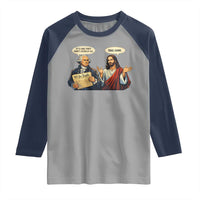 Funny Its Like They Didnt Listen At All Bro Same Meme Raglan Shirt